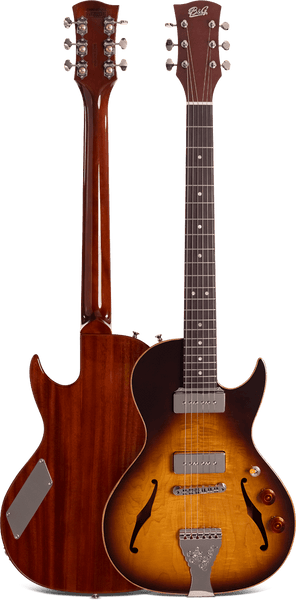 Crossroads Step Sister Cutaway P90s Tobacco Burst Bandg Guitars 2909