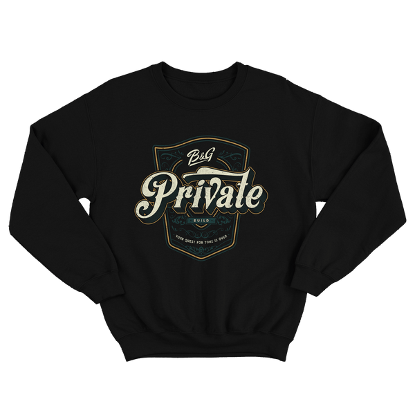 Private Build Sweatshirt B G Guitars