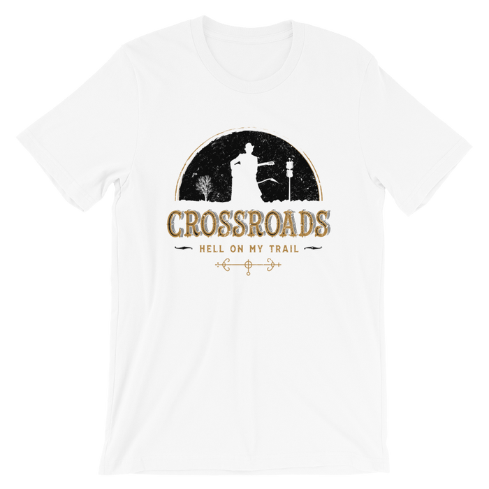 Crossroads T - Shirt (White) - B&G Guitars