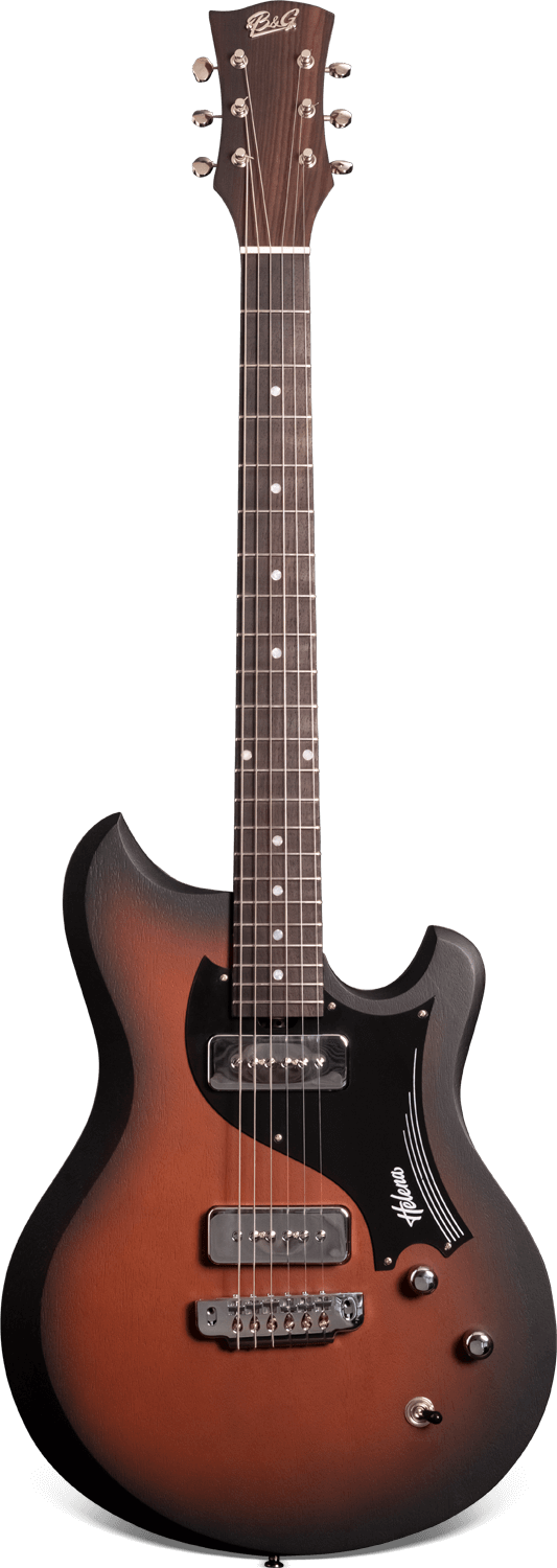 Helena P90s Fire Burst - B&G Guitars