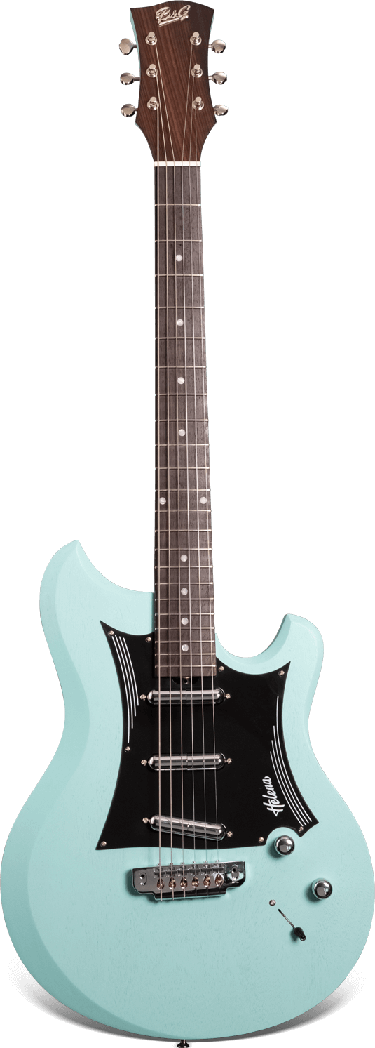 Helena Single Coil Lipsticks Baby Blue - B&G Guitars