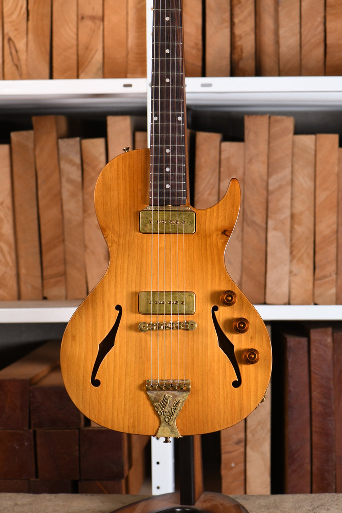 Little Sister Cedar Of Lebanon Cutaway P90s Private Build - B&G Guitars