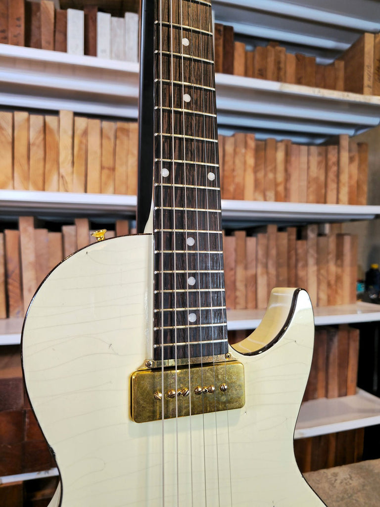 Little Sister Cutaway P90s Elder Ivory - B&G Guitars