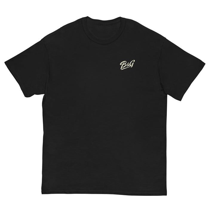 Men's classic tee - small chest logo - B&G Guitars