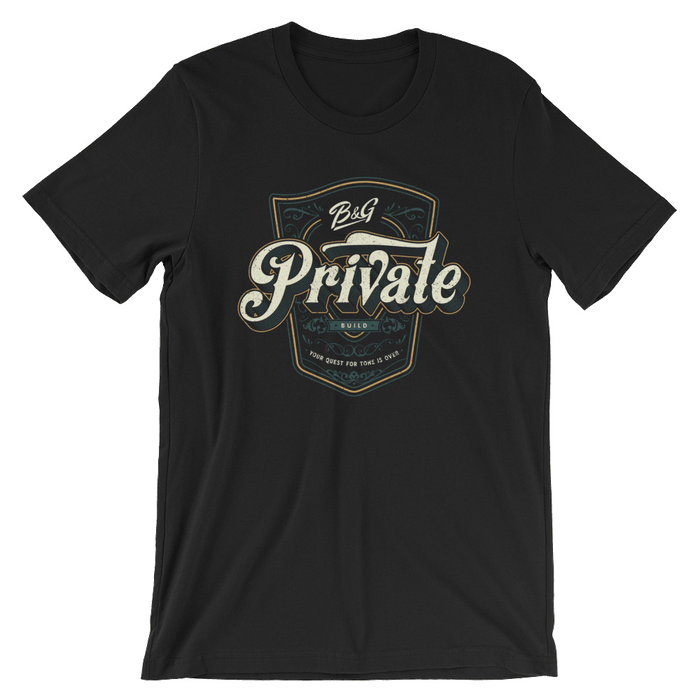 Private Build T-Shirt - B&G Guitars