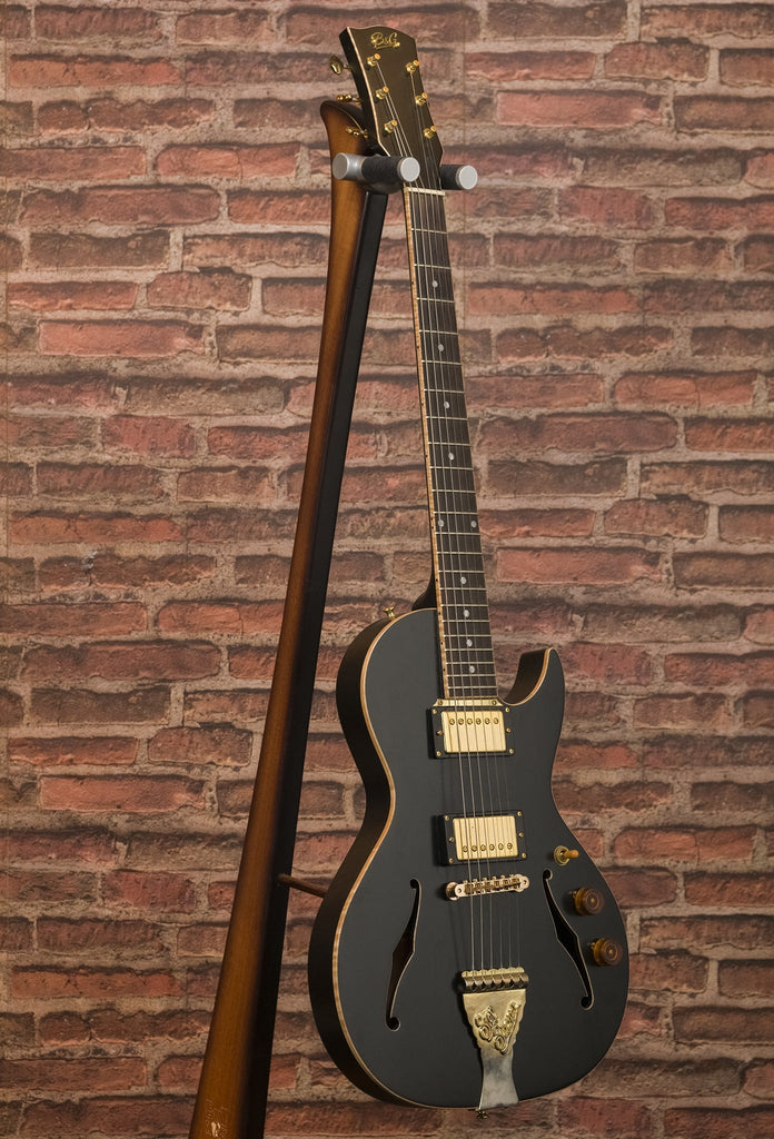 Step Sister Cutaway Humbuckers Matte Black - Private Build - B&G Guitars