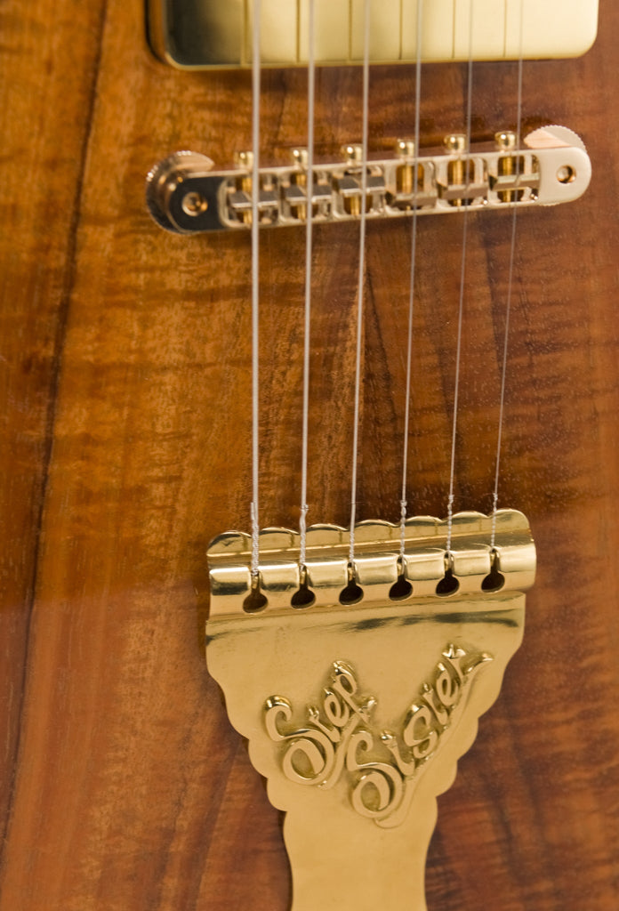 Step Sister Cutaway P90s Koa - Private Build - B&G Guitars