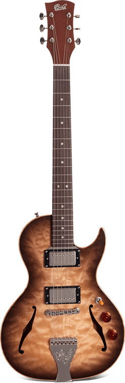Crossroads Little Sister Cutaway P90s Honey Burst – B&G Guitars